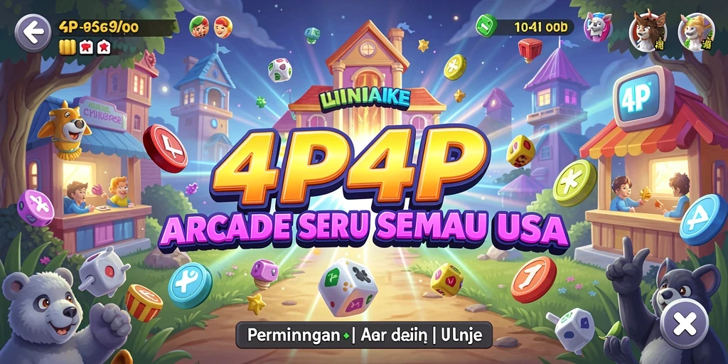 Gameplay 4P4P menampilkan aksi seru dan grafik menawan.