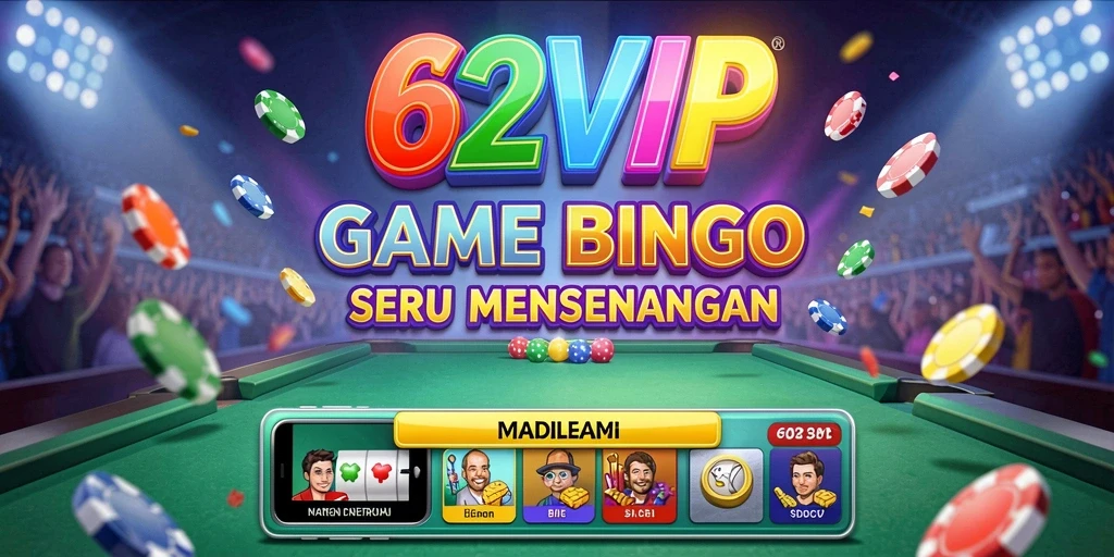 Tampilan gameplay seru dari 62VIP saat bermain Bingo.