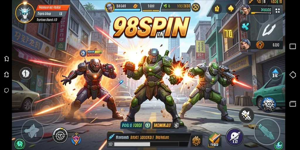 Tangkapan layar gameplay 98SPIN yang penuh aksi dan seru.