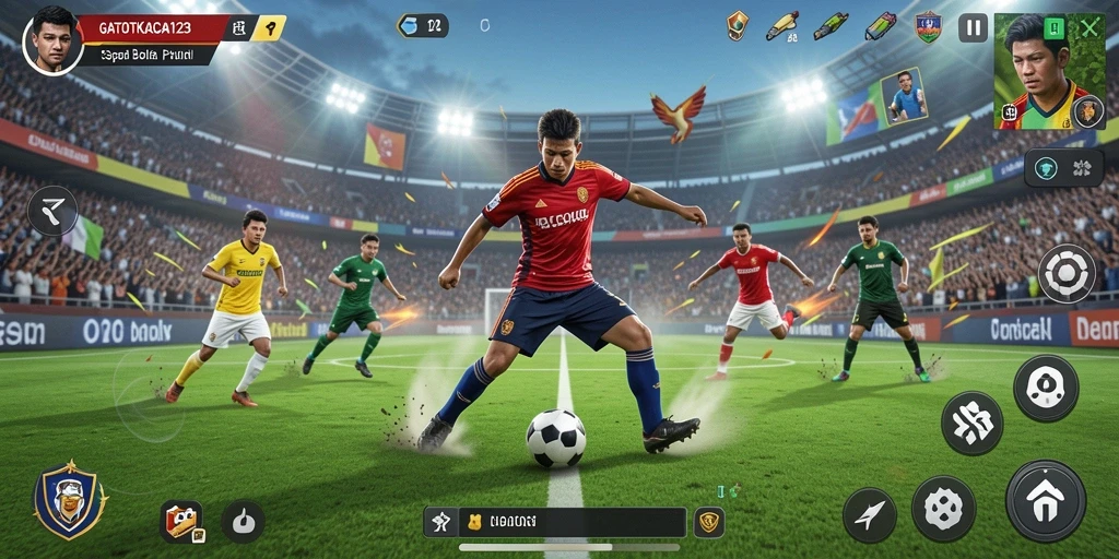 Tampilan gameplay GATOTKACA123 yang menegangkan dan mengasyikkan.