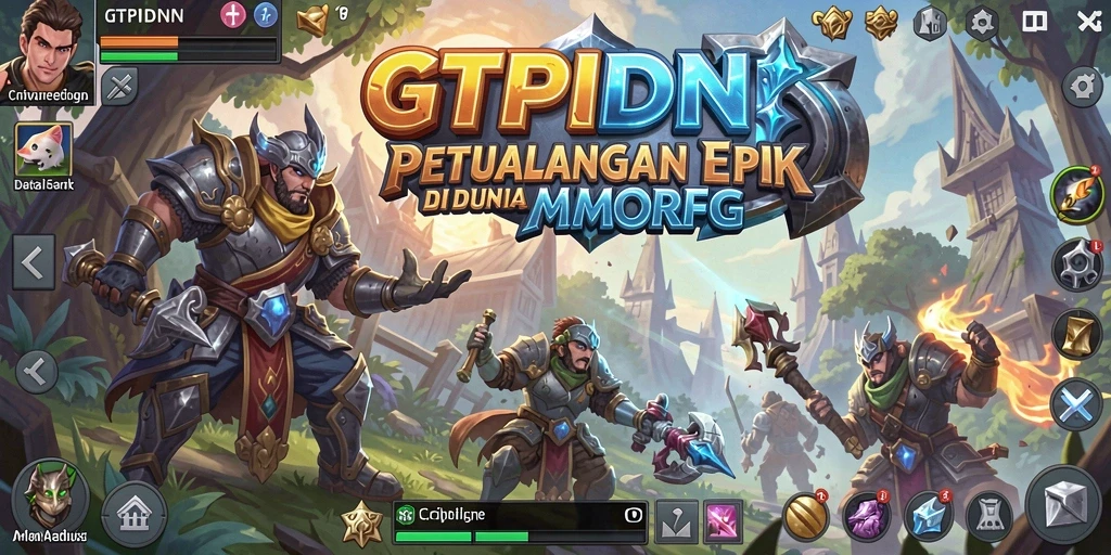 Tangkapan layar menampilkan pertarungan hebat dalam dunia GTPIDN.