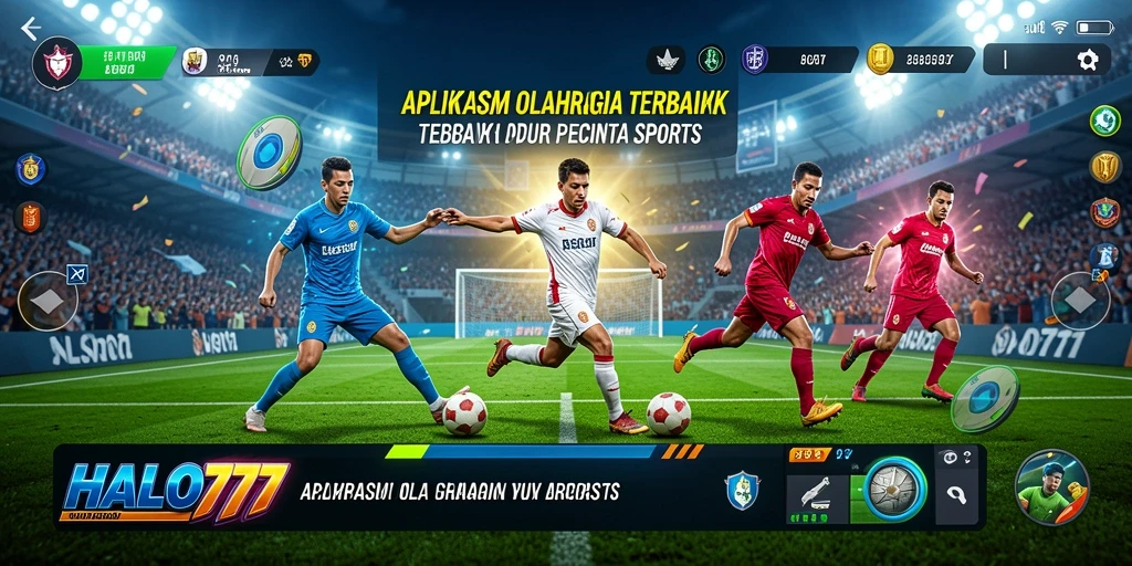 Tampilan gameplay HALO777 dengan aksi olahraga yang seru.