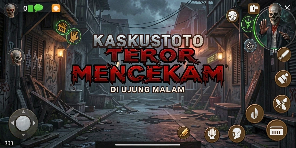 Tampilan gameplay KASKUSTOTO yang menyuguhkan elemen Horror yang menegangkan.