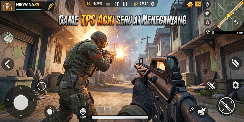 Tampilan memukau dari gameplay NIRWANA88 yang menegangkan.