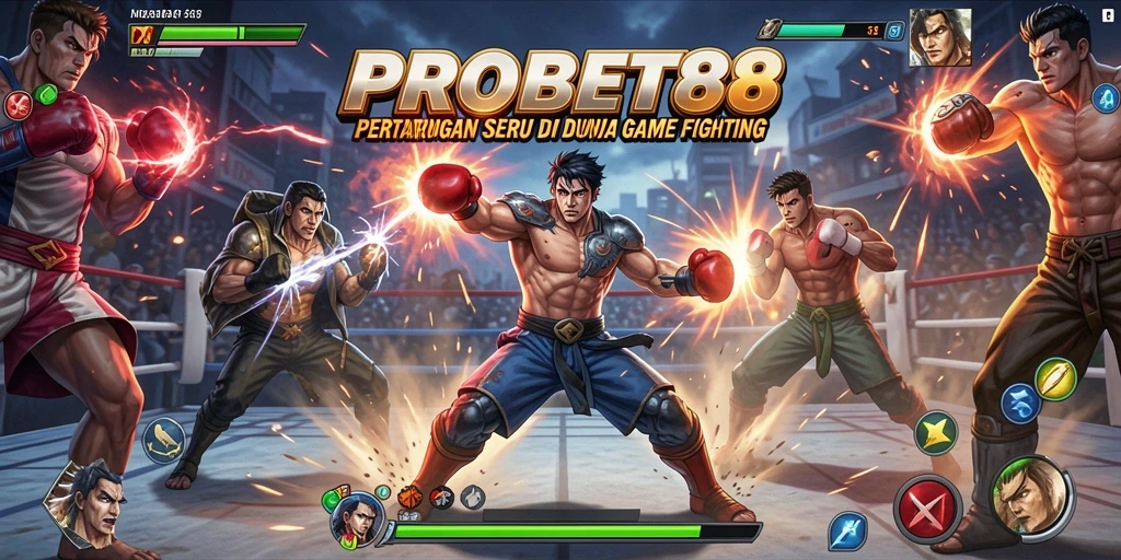 Tampilkan aksi pertarungan terbaik dalam PROBET88.