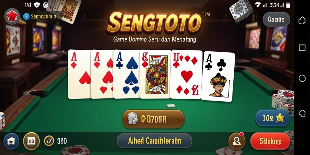 Tampilan gameplay SENGTOTO yang seru dan menarik.