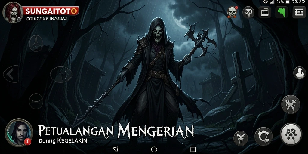 Screenshot SUNGAITOTO menampilkan gameplay Horror yang menegangkan dan atmosfer mencekam.