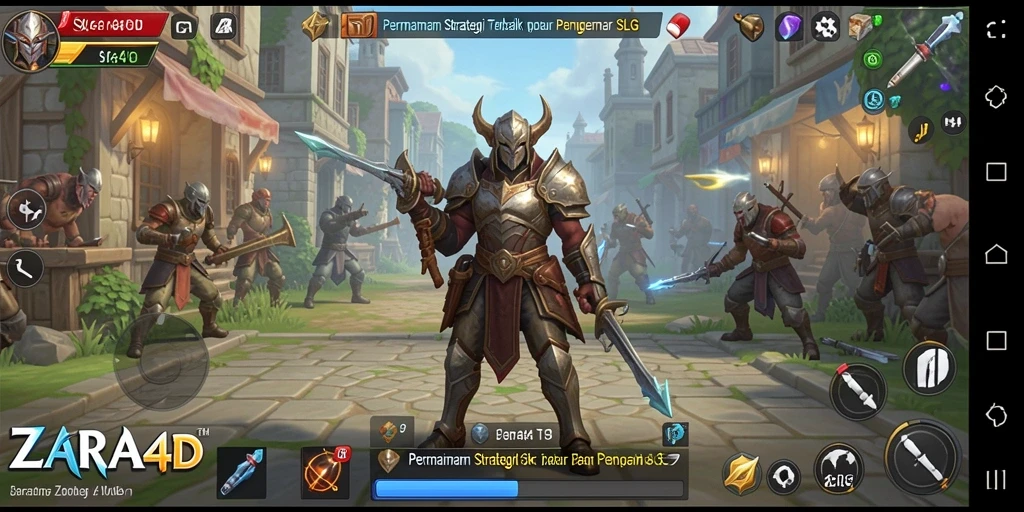 Tampilan gameplay ZARA4D yang menawan dengan strategi kompleks.